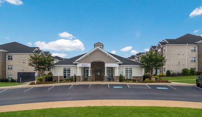 Exterior Clubhouse Views at West End at Fayetteville in Fayetteville, NC - West End at Fayetteville