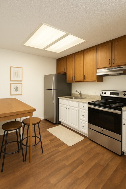 Optional Stainless Steel Appliances - Oakland Hills | Single Story Apartment Homes