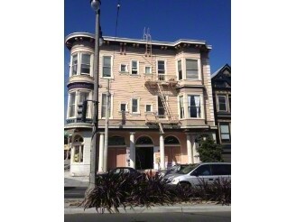 Front of the retail space - 1604 McAllister St