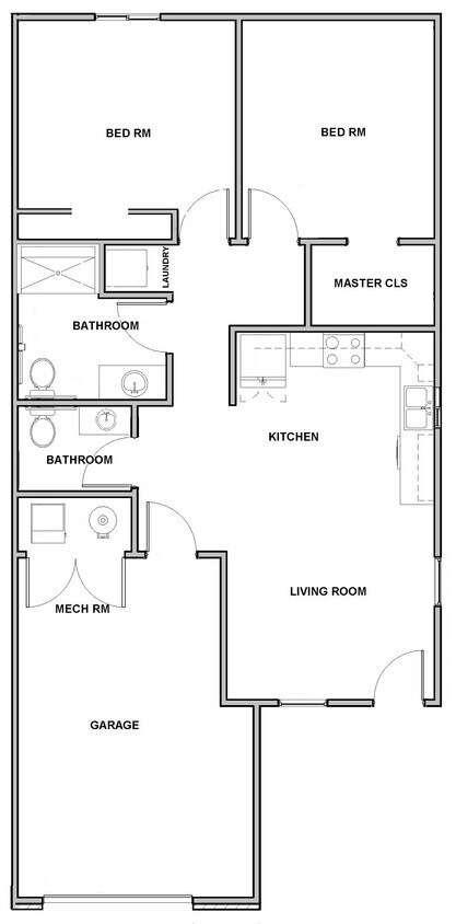 Foto principal - 1100 N Baltimore Ave