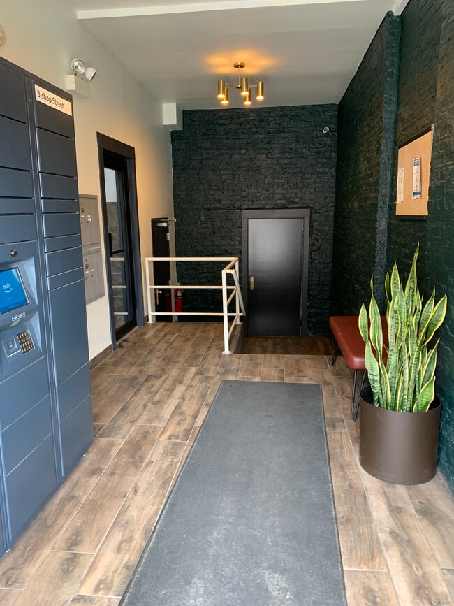 Renovated Lobby - Bishop Street Lofts