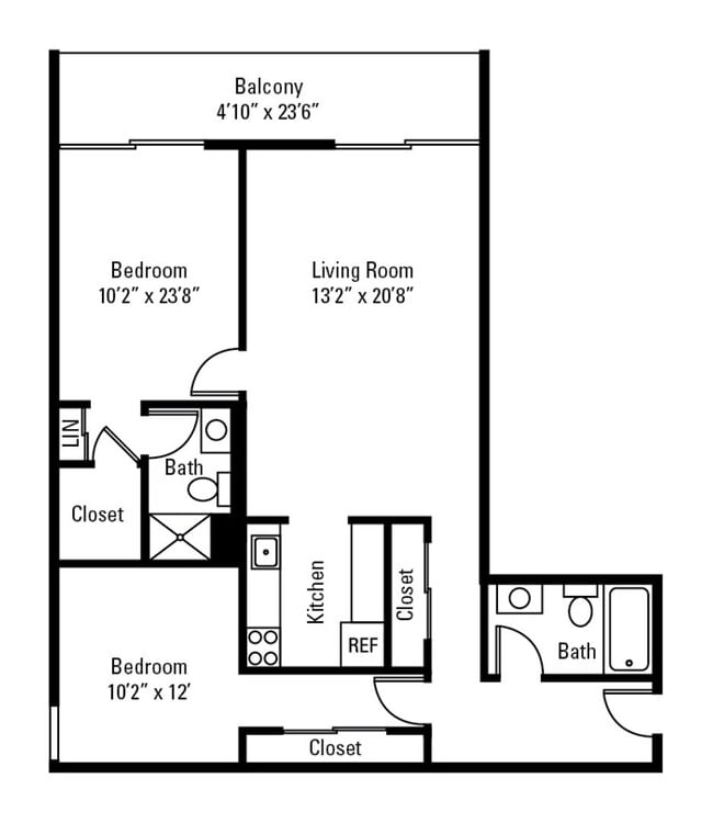Interior Photo - Park Towers Apartments