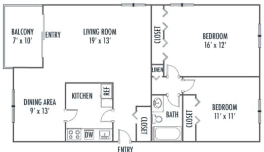 Foto del interior - Columbia Choice Apartments