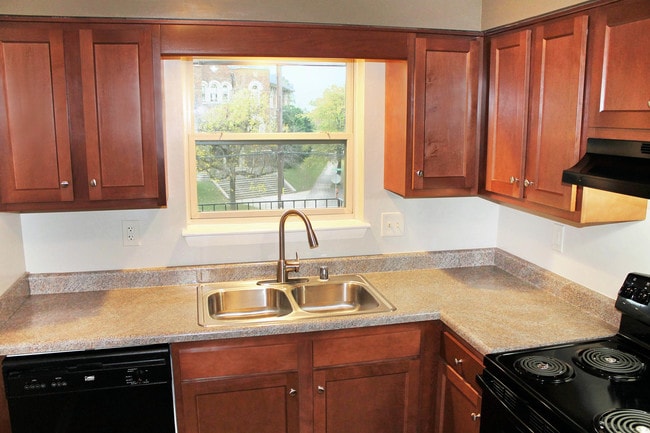 1 BR - Kitchen - St. Francis Apartments