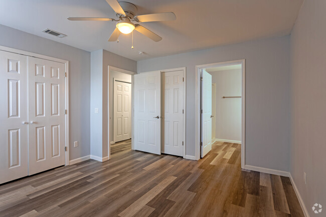 3BR, 2BA - 1294SF, Master Bedroom - Ava Kay Townhomes