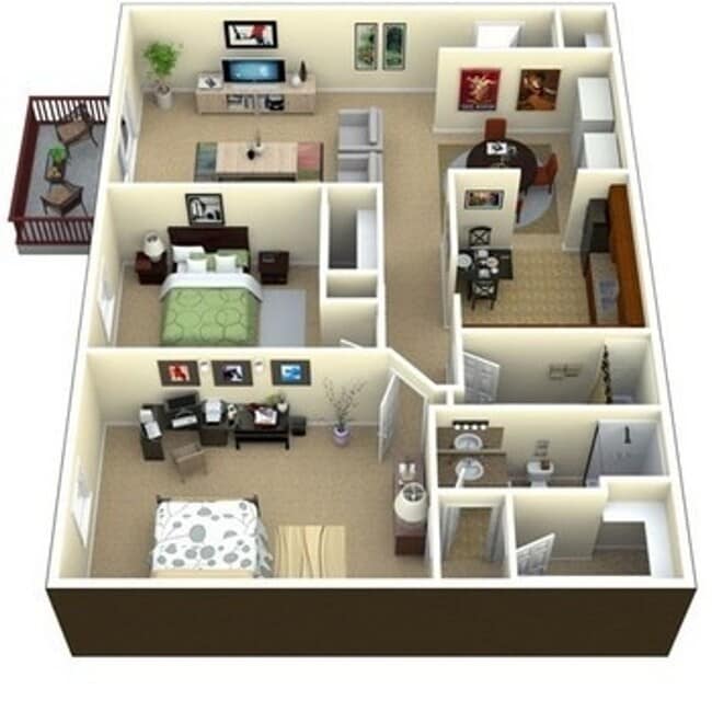 Interior Photo - The Lenox Apartment Hones