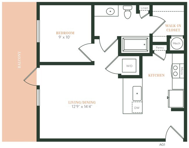 Plano de planta - Bell Alderwood