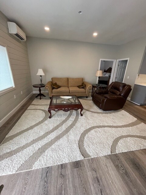 cozy living room with leather recliner - 2282 Valley View Blvd