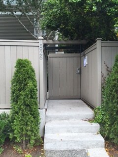 Coded gate entrance - 1826 14th Ave