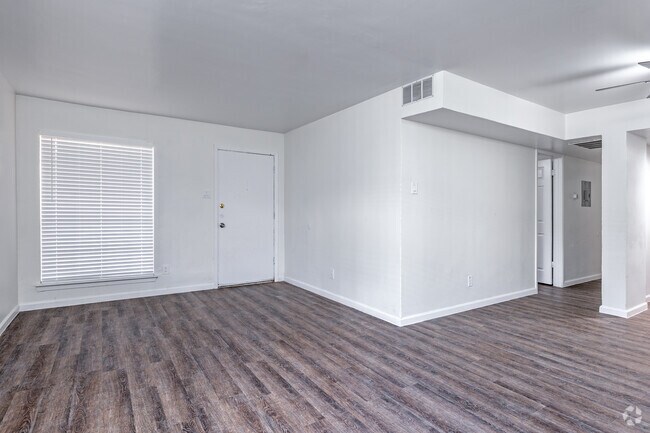 2HAB, 2BA - 946SF (Plan E) - Sala de estar - MIA Sawyers Mill