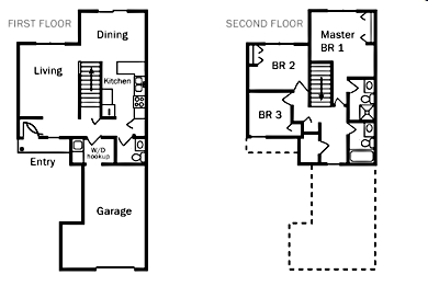 3BR/2.5BA - Woodcliff Community