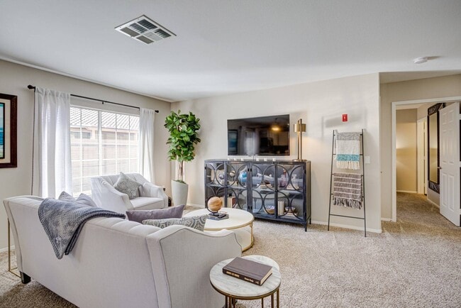 Elegant Living Room - Destinations Alexander 55+ Active Adult Apartment Homes