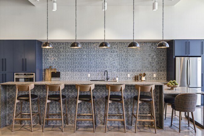 Salón del club - Canvas Apartments