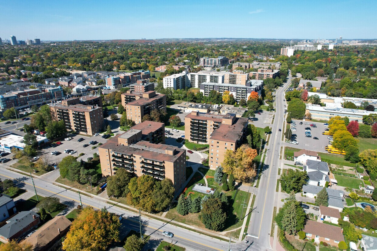 Photo aérienne - Glen Park Apartments