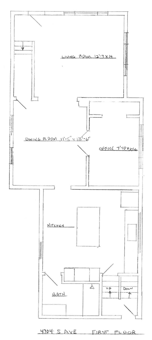 First Floor - 4704 5th Ave
