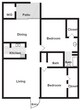 2 Bed 2 Bath - Huge