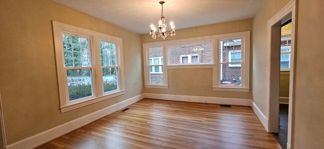 Dining room open to den - 2818 Masonic Dr