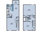 2 Bed 1.5 Bath