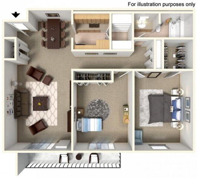 Foto del interior - English Meadows Apartments