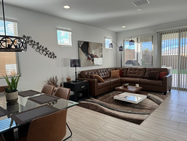 View of living room from dining area - 9052 W Georgia Ave