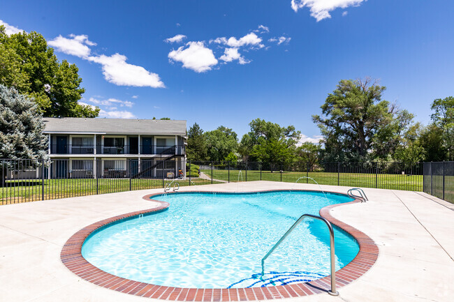 Gated Pool - Shoreline Plaza Apartments