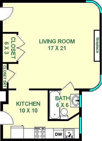 Apartamento tipo estudio Lovejoy - Cloisters
