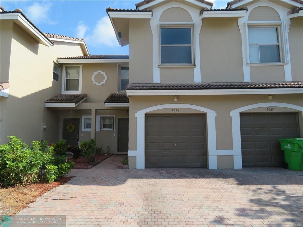 9073 NW 54th St, Sunrise, FL 33351 Townhome Rentals in Sunrise FL