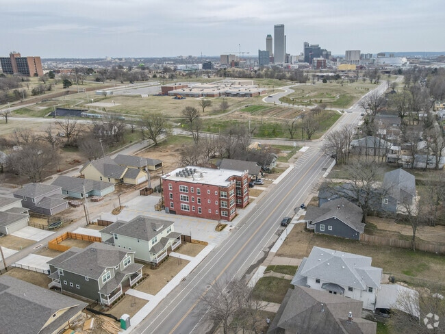 Aerial - Looking Southeast - Boydell Apartments