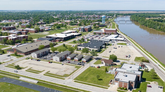 Aerial Photo - Wabash Riverfront Flats