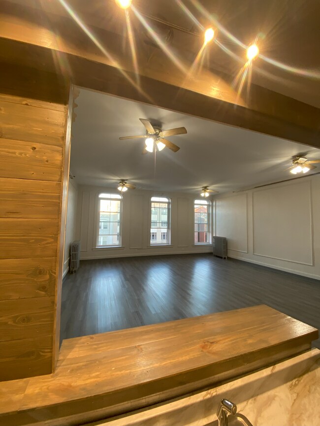 View of living room from kitchen - 177 Main St
