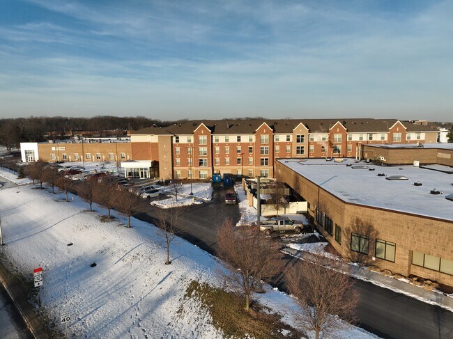 Exterior 3D - Union at Dearborn Student Apartments