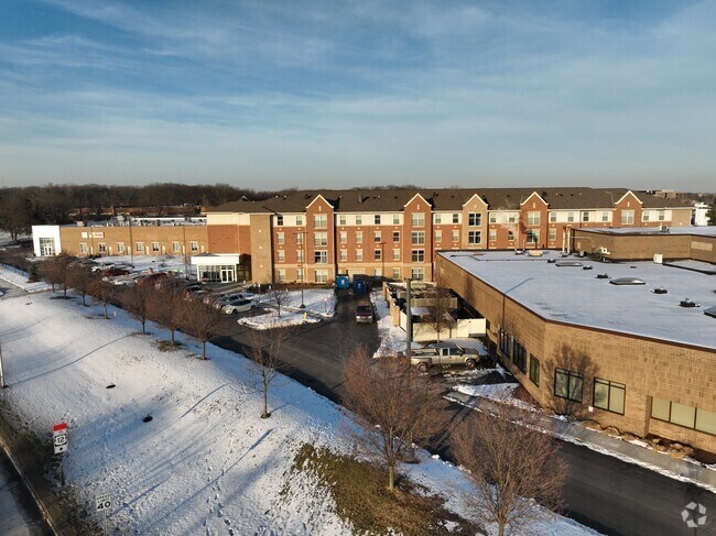 Exterior 3D - Union at Dearborn Student Apartments