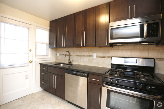 Two Bedroom (B10) - Kitchen - Commonwealth Garden Townhomes