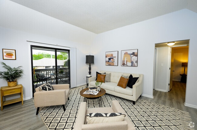 2x2 living area - Ashwood Apartments