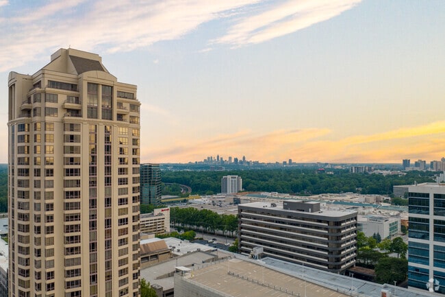 The high-rises of Buckhead Heights offer phenomenal views from all angles.