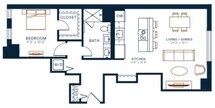 1 Bedroom - Unit 1511