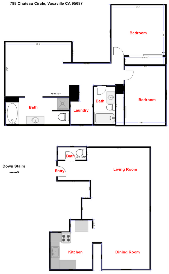 Foto del edificio - Charming 3-bedroom 2.5 bath, 1512 square foot home in Vacaville