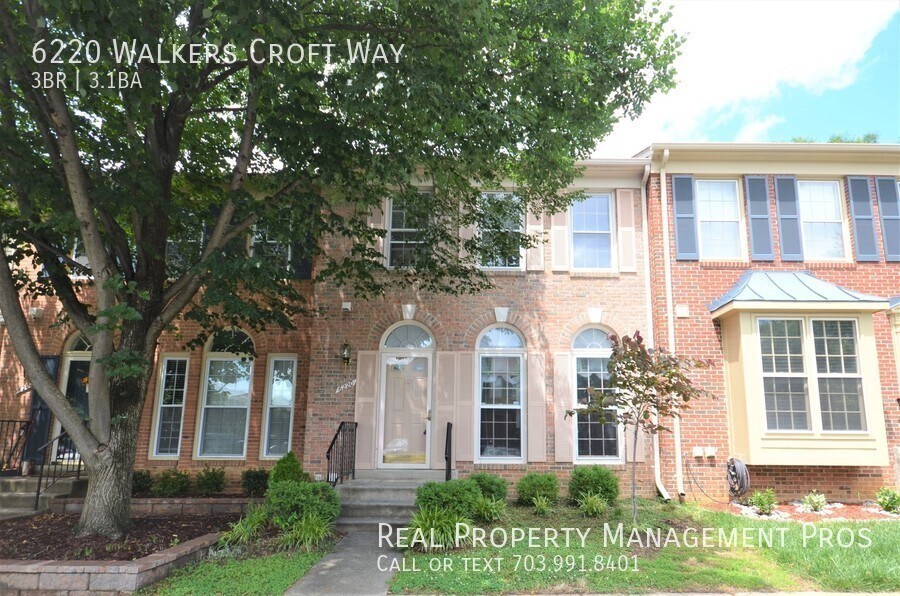 6220 Walkers Croft Way, Alexandria, VA 22315 Townhome Rentals in Alexandria VA