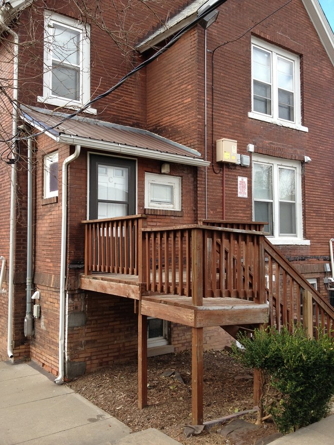 Porche - Salem Church Loft Apartments