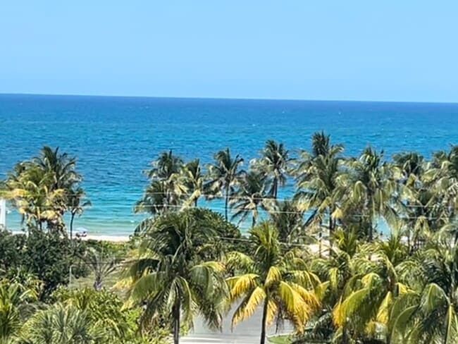 View - 2840 N Ocean Blvd