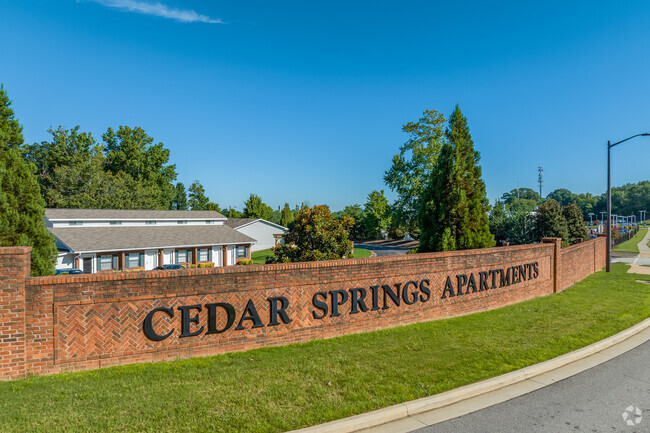 Building Photo - Cedar Springs Apartments