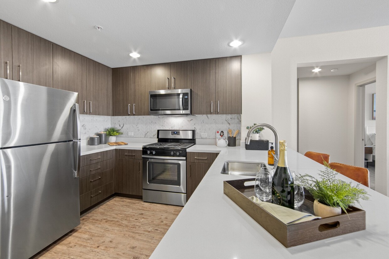 Unit Kitchen at Aventine Apartments in Hercules, CA 94547 - Aventine