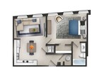 One Bedroom One Bathroom A-18