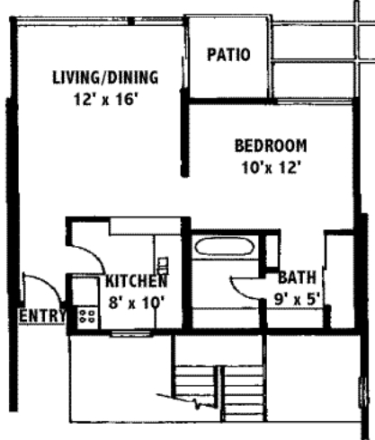 1HAB/1BA - Verano Place