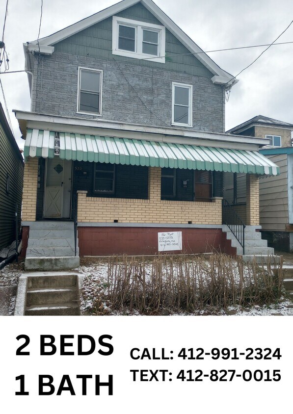 533 Allegheny Ave Unit 533, Glassport, PA 15045 Apartments in