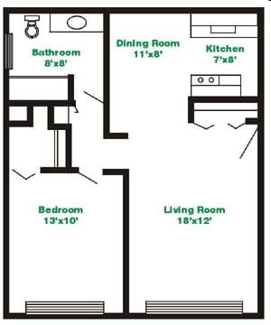 Floorplan - Luna Apartments