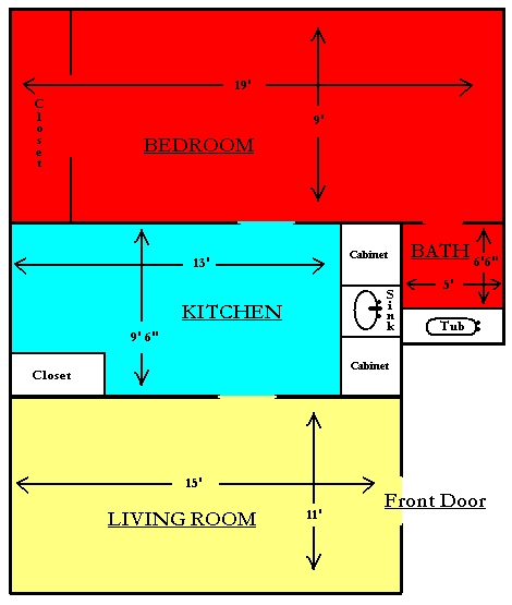 1BR/1BA - Foxwood Manor