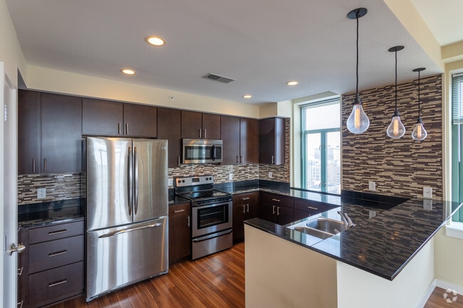 2BR, 2.5BA - 1,958 SF - Park Pacific Luxury Apartments