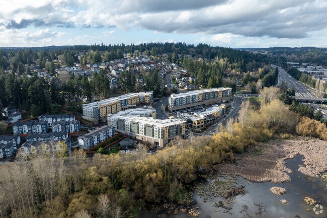 Aerial Photo - Residential Village at UW Bothell