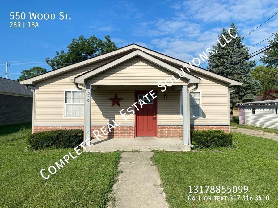 550 Wood St, Greenfield, IN 46140 House Rental in Greenfield, IN